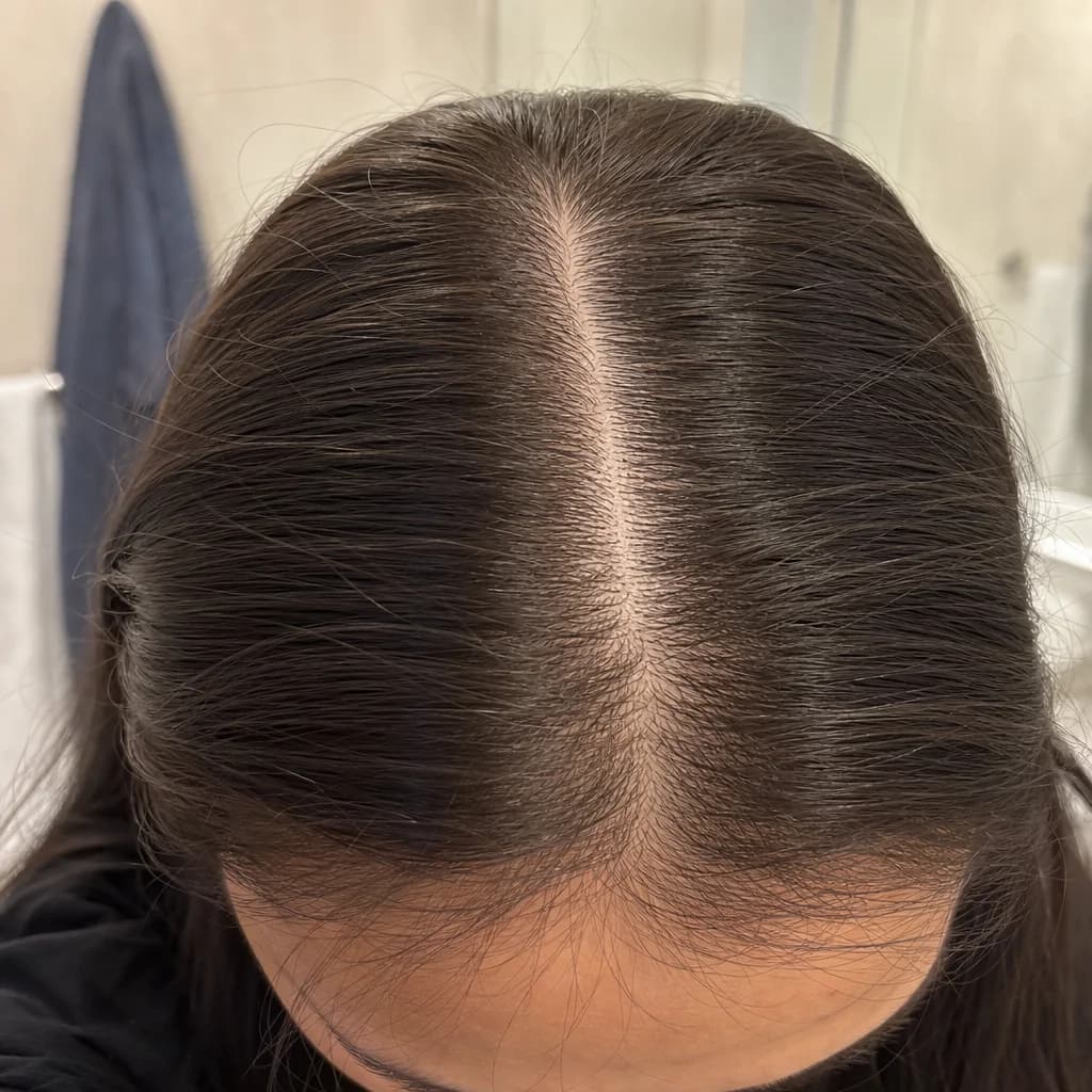Customer photo shared by Emily R. after using the Saebom scalp ritual bar