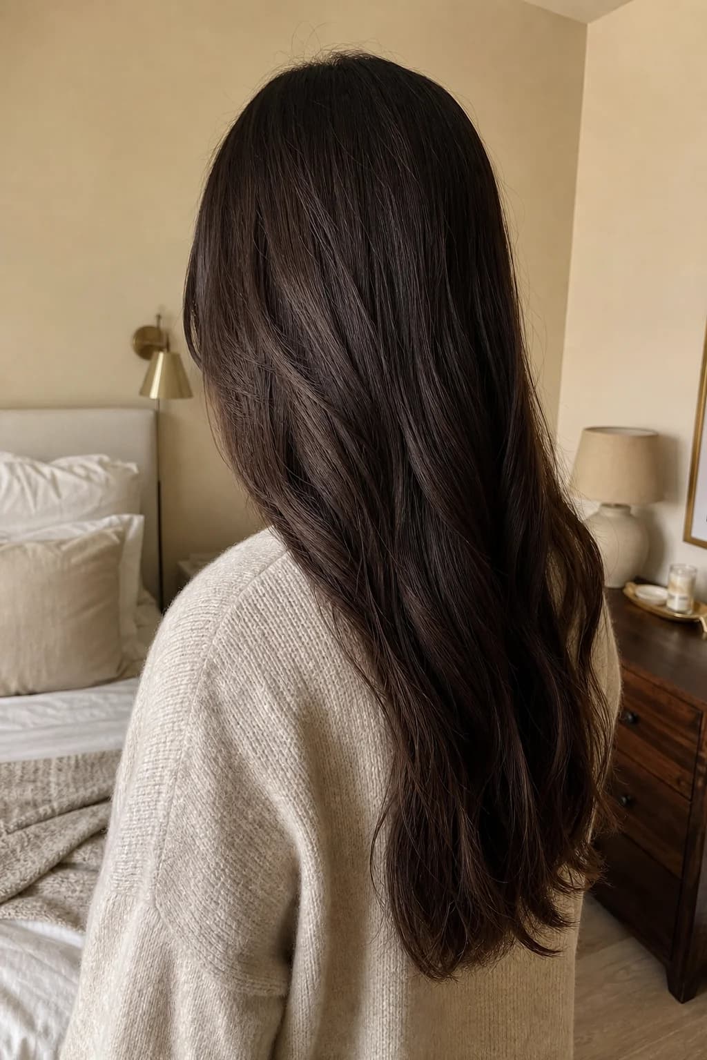 Customer photo shared by Chloe T. after using the Saebom scalp ritual bar