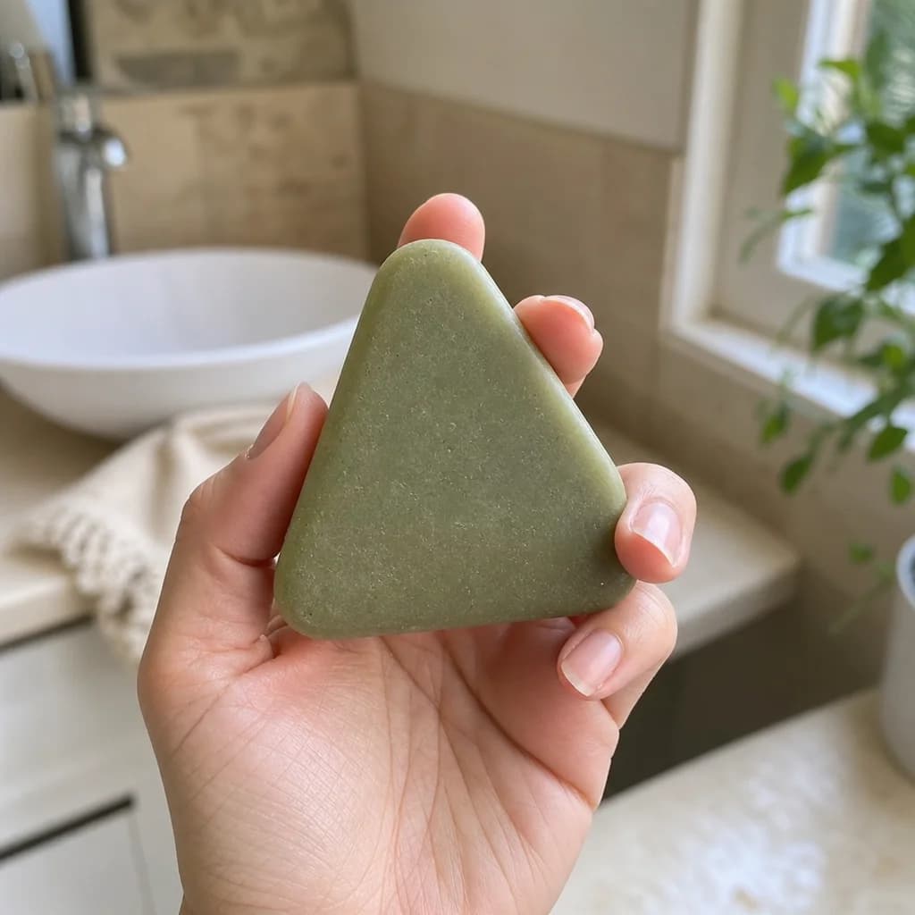 Customer photo shared by Naomi W. after using the Saebom scalp ritual bar
