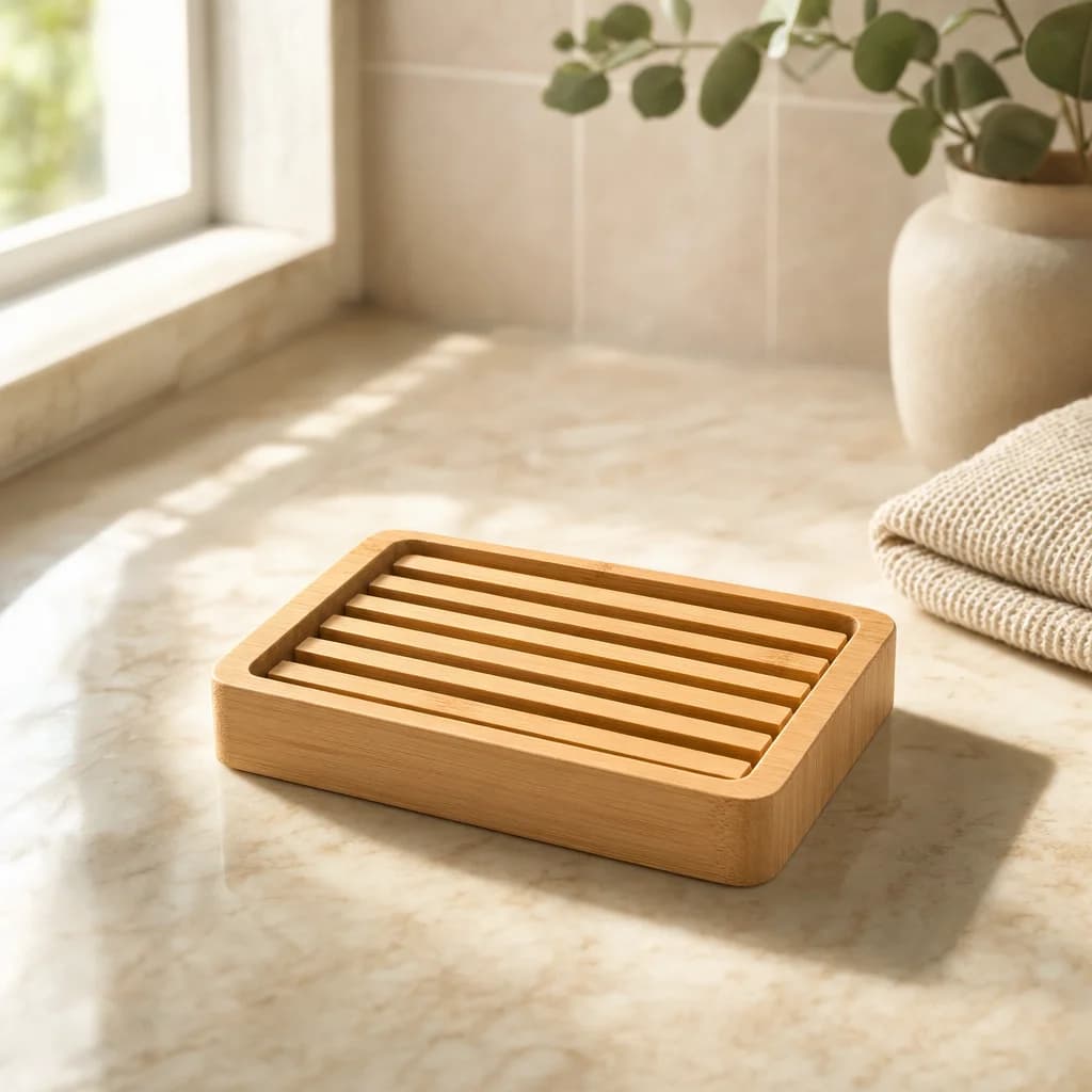 Saebom™️ Bamboo Draining Dock