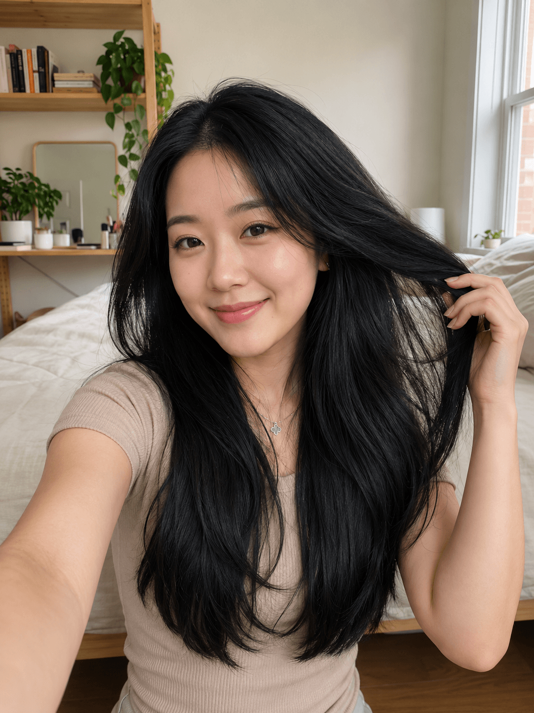 Customer photo shared by Erin T. after using the Saebom scalp ritual bar
