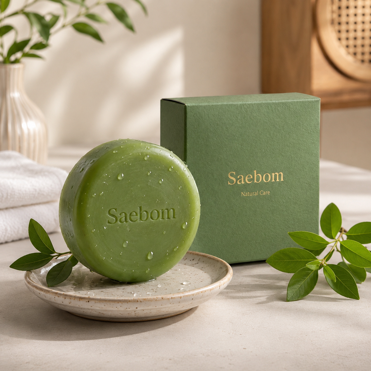 Saebom™️ Korean Scalp circle Ritual Bar
